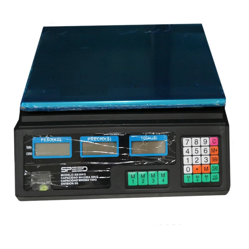 BALANZA SPEED DIGITAL 30KG S/COLUMNA SB30KC/SB30KG