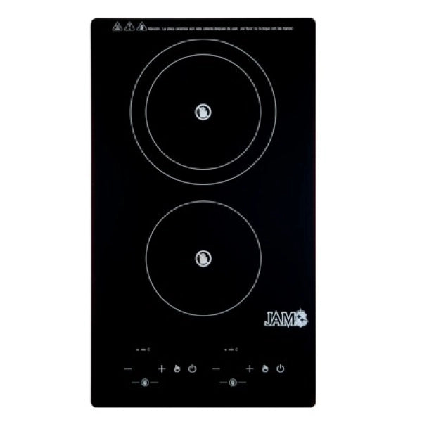 COCINA JAM 2H VITROCERAMICA MOD.400VC 2 QUEMADORES TACTIL PREMIUM