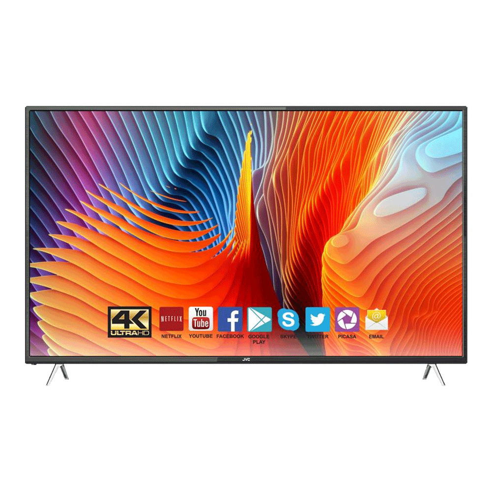 TV 55" JVC LT-55N775U  4K UHD/HDR/OPT/SMART/3HDMI/2USB/AND12