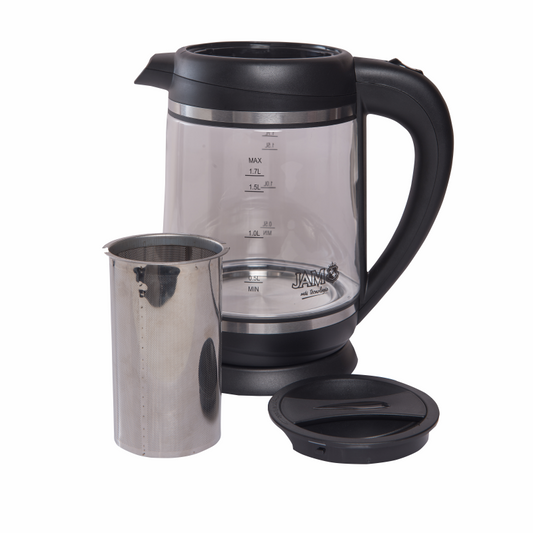 HERVIDORA JAM 1,7LTS DE VIDRIO MOD.MATE 3000