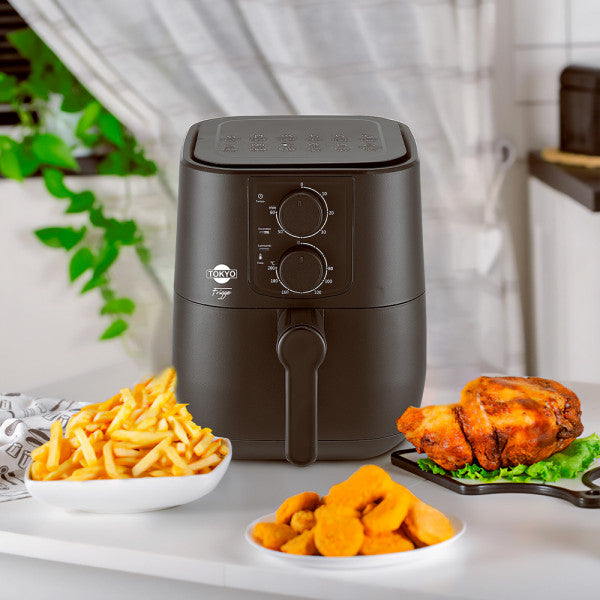 AIR FRYER TOKYO FRIGGE 5L 200?C ANTIADHERENTE TIMER 60 MIN