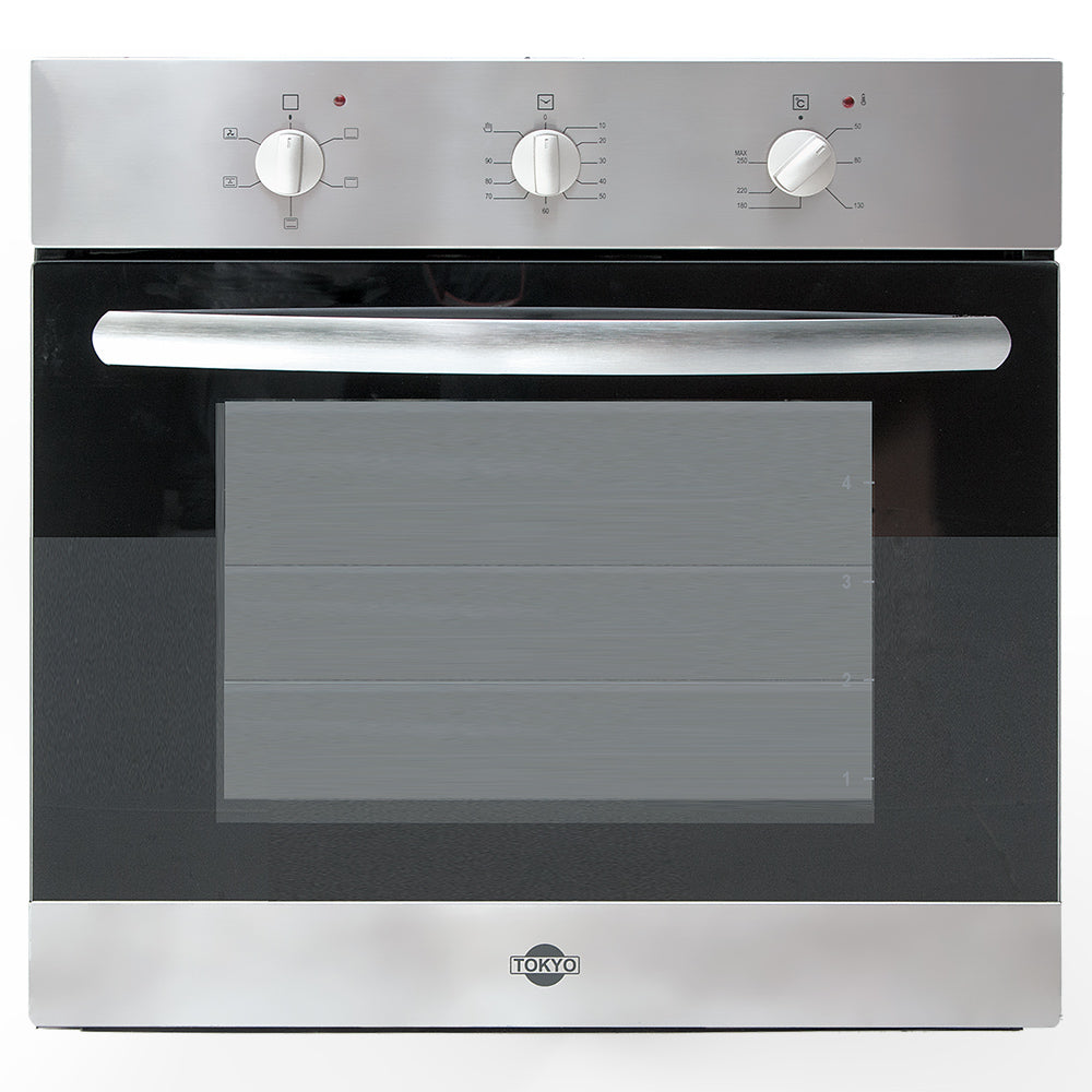 HORNO ELECTRICO EMPOTRABLE TOKYO ISA 60L INOX CON CONVENTOR