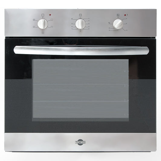 HORNO ELECTRICO EMPOTRABLE TOKYO ISA 60L INOX CON CONVENTOR