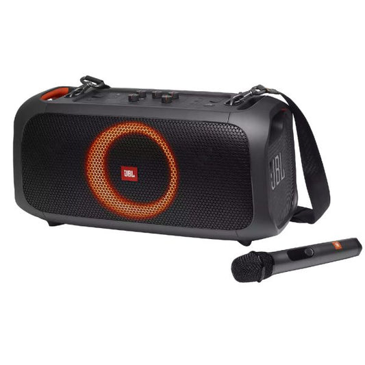 PARLANTE PORTATIL JBL PARTY BOX ON THE GO BIVOLT - INCLUYE MICROFONO