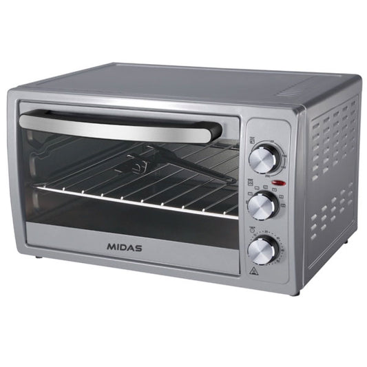 HORNO ELECTRICO MIDAS 46LTS MD-HE46SC GRIS